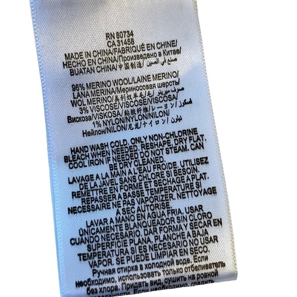 Bcbgmaxazria LS Crew Neck Sweater NWT - Picture 7 of 11